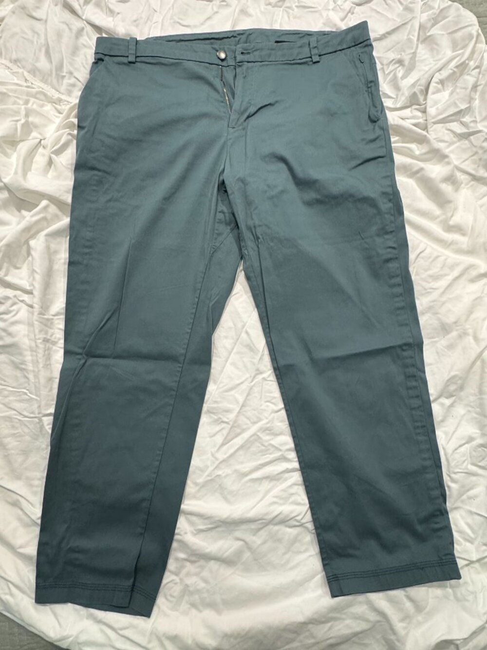Lululemon Commission Pant Classic Warpstreme Blue Gray 40x27